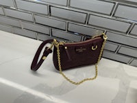 louis vuitton crossbody bag in burgundy